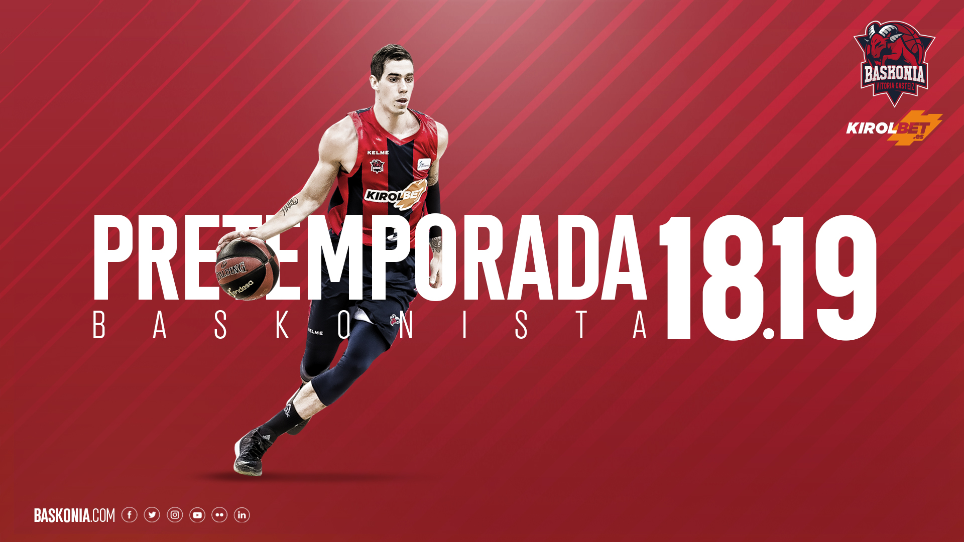 Perfilada La Pretemporada 18/19 De KIROLBET Baskonia - Saski Baskonia